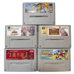 スーパーファミコンソフトセット 5本まとめ売り ジャンク品