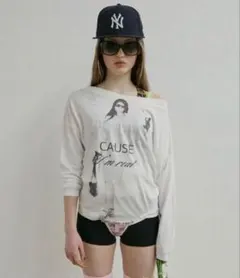 sculptor 長袖 ロングTシャツ ワンショルダー - メルカリ