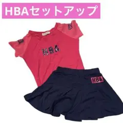 HBAセットアップ 上下 テニス ゴルフ ウェア インナーパンツ一体型