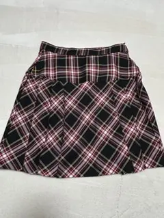 165サイズ　チェックスカート