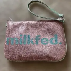 MILKFED. ラメグリッター ポーチ ストラップ付きのサムネイル