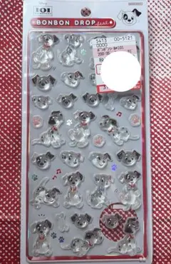 【国内正規品】ボンボンドロップシール 101匹わんちゃん ディズニー