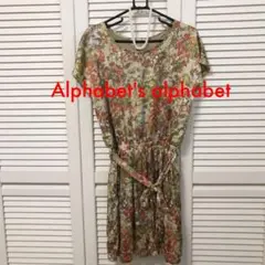 【Alphabet's alphabet】チュニックワンピースのサムネイル