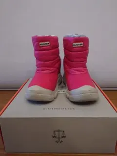 HUNTER スノーブーツキッズUK11(17cm)