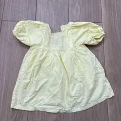 obaibi 黄色いコットンワンピース 80cmのサムネイル