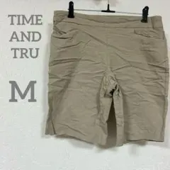 一点限り✨TIME AND TRU 【M】ベージュ ショートパンツ
