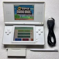 MZ【清掃&動作確認済】Nintendo DS Lite クリスタルホワイト本体