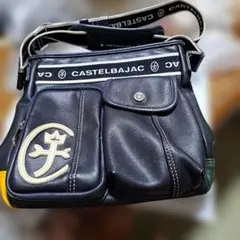 CASTELBAJAC ショルダーバッグ ネイビー