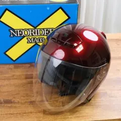 MA03 ジェットヘルメット Mサイズ オープンフェイス シールド付のサムネイル