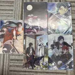刀剣乱舞 クリアファイル 5枚セット