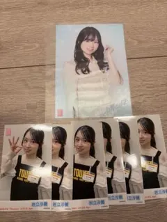 AKB48 岩立沙穂 ガラポン チェキ風 生写真 4月2枚セット - メルカリ
