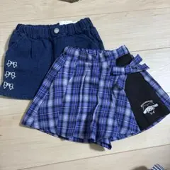 新品未使用タグ付き　ハーフパンツ&キュロット　シナモロール　90.100センチ