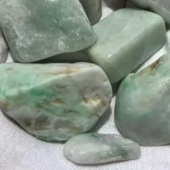 宝石質✨糸魚川翡翠 【69g】7個まとめ グリーン✨
