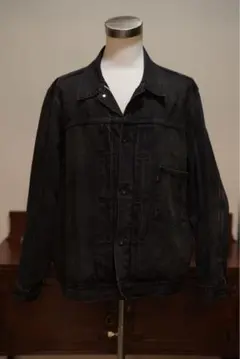 LEVI STRAUSS & CO. ブラックデニムジャケット XXL