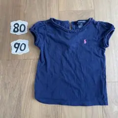 Ralph Lauren ネイビー ポロシャツ 18M
