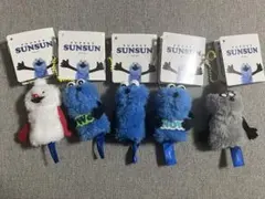 全5種 パペットスンスン フィンガーマスコット コンプリート SUNSUN