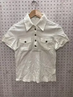 00s Y2K JAYRO 古着 胸ポケット カットソー 半袖ポロシャツ