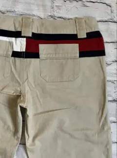 レディースTOMMYgirlデザインノータックチノMサイズ中古