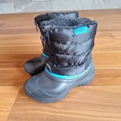 IGNIO キッズ スノーブーツ ブラック ブルー
