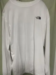 THE NORTH FACE ホワイト ロングスリーブ Tシャツ
