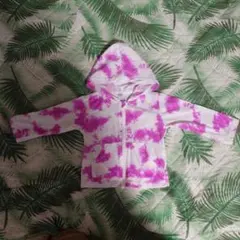 タイダイ柄フード付きジャケット 90cm