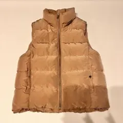 GU ダウンベスト ベージュ　Mサイズ