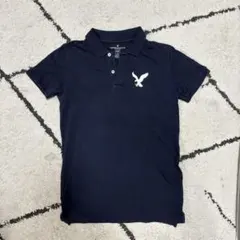 American Eagle ネイビー ポロシャツ