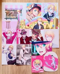 うたプリ 来栖翔 ブロマイド＆ステッカー 13点セット