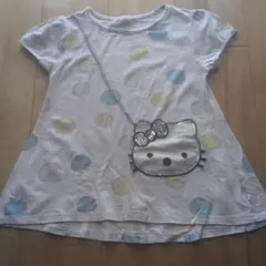 Hello Kitty Tシャツ 水玉模様