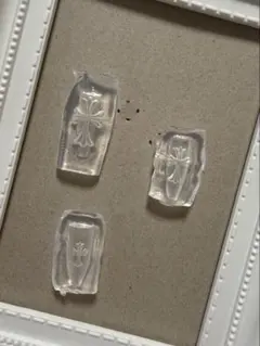 シリコンモールド クロス型 クロムパーツ クロムモールド