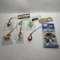 ご当地キティ 根付けストラップ 7個セット
