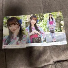 音嶋莉沙 夏祭り恋慕う 生写真 コンプ