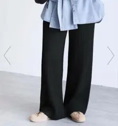 迷わず着れる!大人のセミワイドプリーツパンツ(y2772) reca