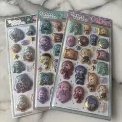 初音ミク うるちゅるポップシール 3枚セット