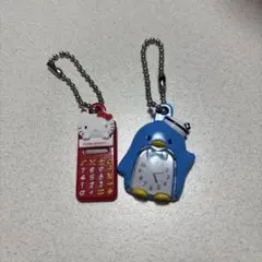 サンリオ ハローキティ タキシードサム ガチャガチャ キーホルダー