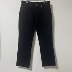 ルードギャラリー LOT5002 ブラックデニムパンツ 3 ホースハイド 