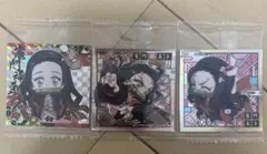 竈門禰豆子　鬼滅の刃デフォルメシールウエハース 3枚セット