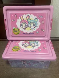 Mezzo Piano メゾピアノ 収納 コンテナボックスお 菓子付き - メルカリ