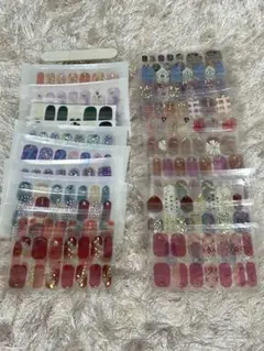 ジェルネイル風ネイルシール22枚セット