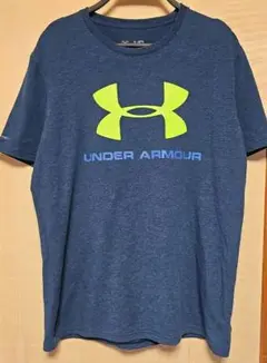 UNDER ARMOUR ダークブルー Tシャツ アンダーアーマー M