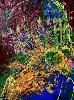 油彩 画家Y KIDAの銘有 - メルカリ