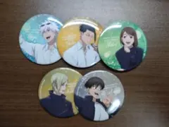 アニメキャラクター缶バッジ5個セット