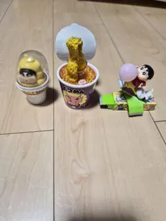 クレヨンしんちゃん ゴロっと満足 フィギュア フーセンガムでうかんじゃったゾ