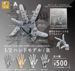 コトブキヤ　ハンドモデル　左右　L R セット ARTIST SUPPORT ITEM 1/2 ハンドモデル/R: フィギュア