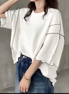 ドロップショルダーブラウス