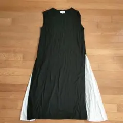 BY LOVE & J LOVE　ノースリーブサイドプリーツワンピース