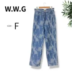 W.W.G【F】フーズフーギャラリー レディース デニム ジーンズ ストレートのサムネイル