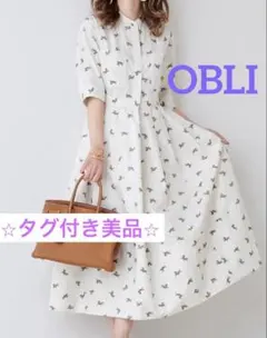 極美品 OBLIシネマワンピース サイズ1 - メルカリ