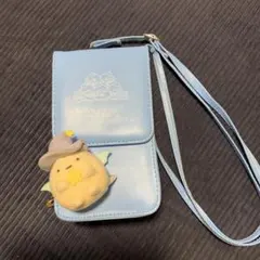 すみっコぐらし　青い月夜　たぴおかときらきらな夜スマホショルダーポーチ