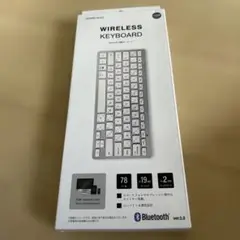 未使用　ワイヤレスキーボード 78キー Bluetooth 5.0